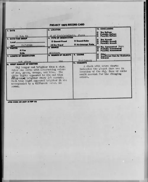 First page of 1959.02 - 9079058 - W of Noshironinato, Japan