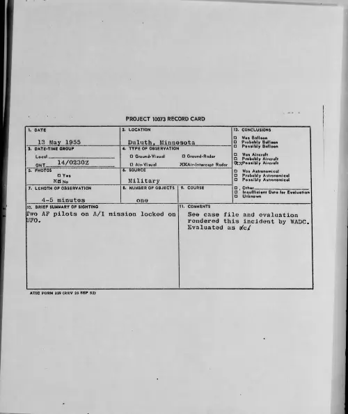 First page of 1955.05 - 6960574 - Duluth, Minnesota