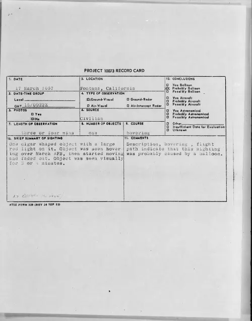 First page of 1957.03 - 6787465 - Fontana, California