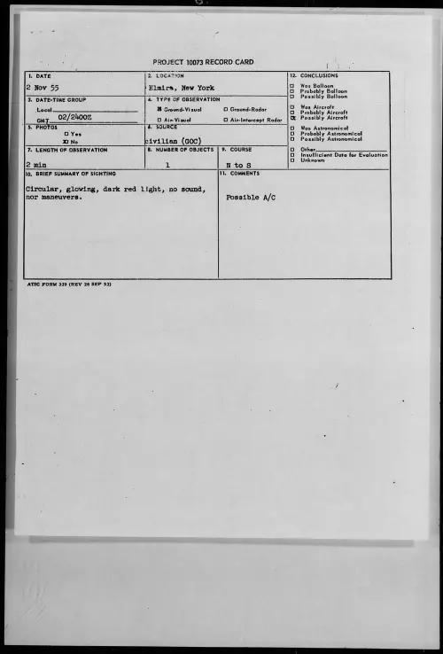 First page of 1955.11 - 7339850 - Elmira, New York