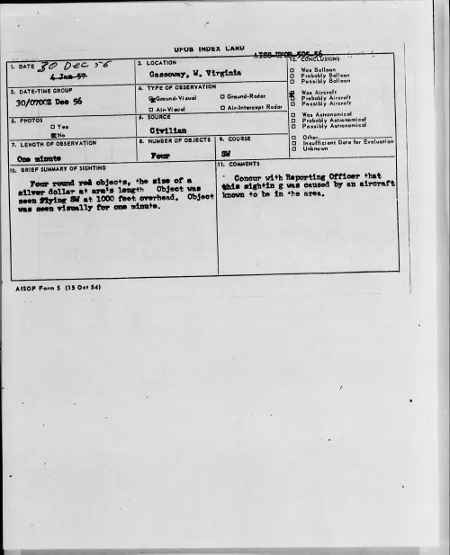 First page of 1956.12 - 6786285 - Gassoway, W. Virginia