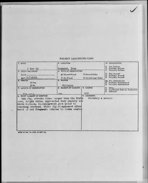 First page of 1959.11 - 6964408 - Baghdad, Iraq