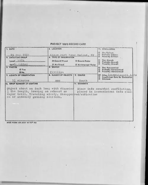 First page of 1957.05 - 6789965 - Kings Park Long Island, NY