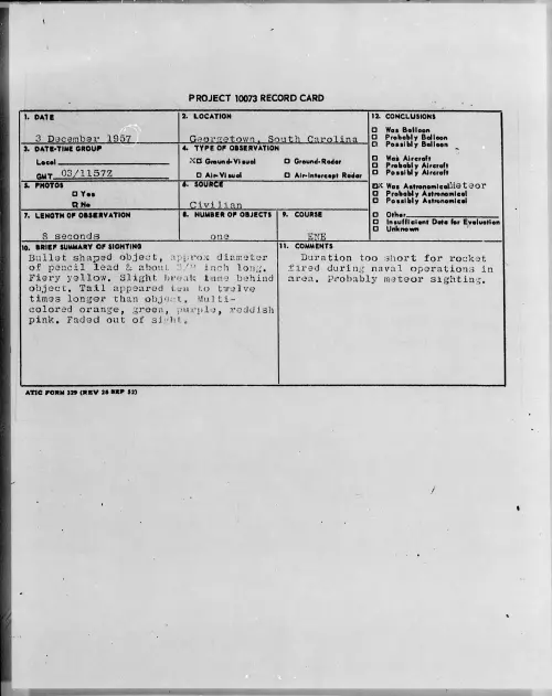 First page of 1957.12 - 6966971 - Georgetown, South Carolina