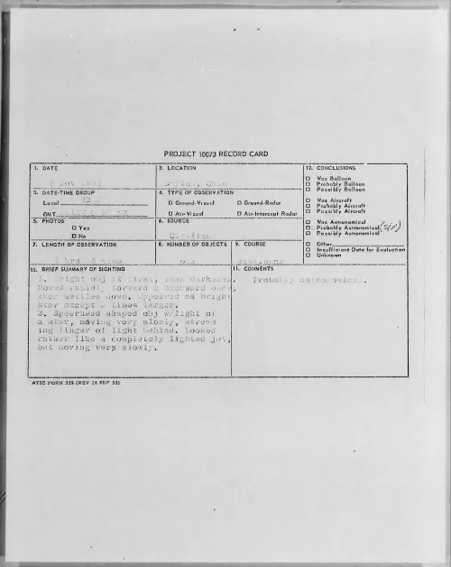 First page of 1958.11 - 7201936 - Dayton, Ohio