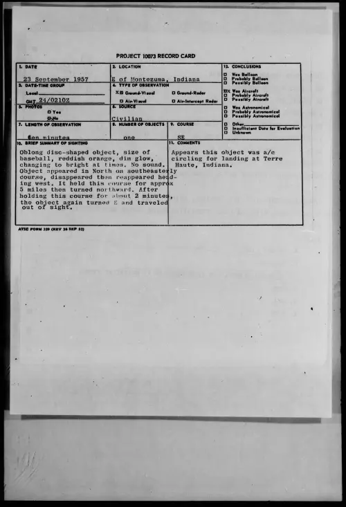 First page of 1957.09 - 6968754 - E of Montezuma, Indiana