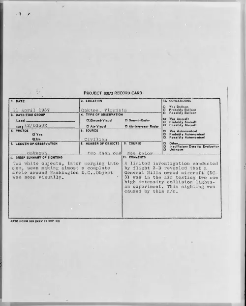 First page of 1957.04 - 6788452 - Oakton, Virginia