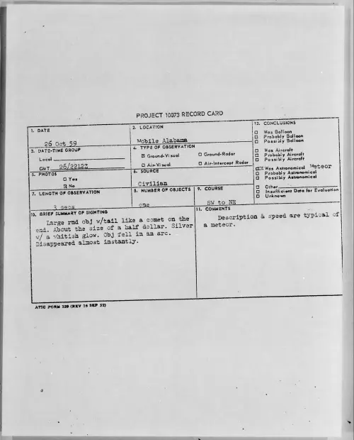 First page of 1959.10 - 6963612 - Mobile Alabama