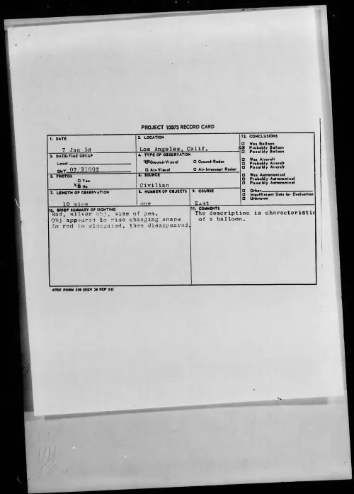 First page of 1958.01 - 6972827 - Los Angeles, Calif