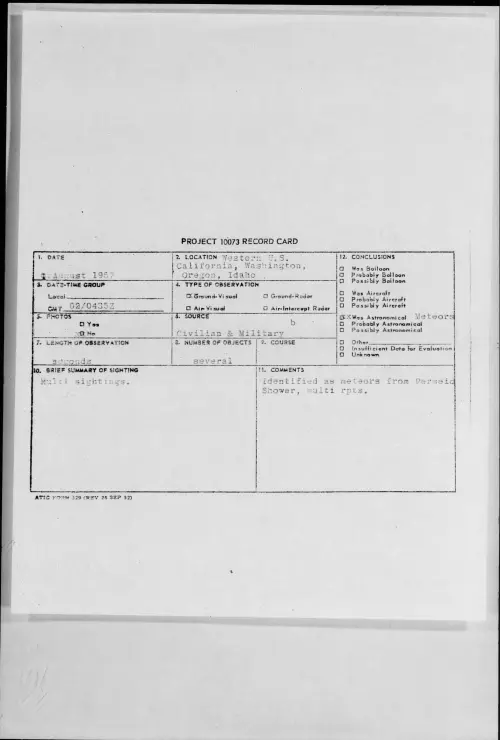 First page of 1957.08 - 6966097 - Western U.S