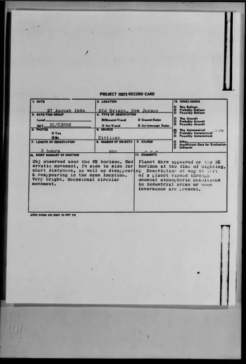 First page of 1958.08 - 8866415 - Old Bridge, New Jersey