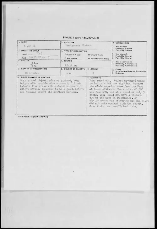 First page of 1961.06 - 8689637 - Montgomery, Alabama