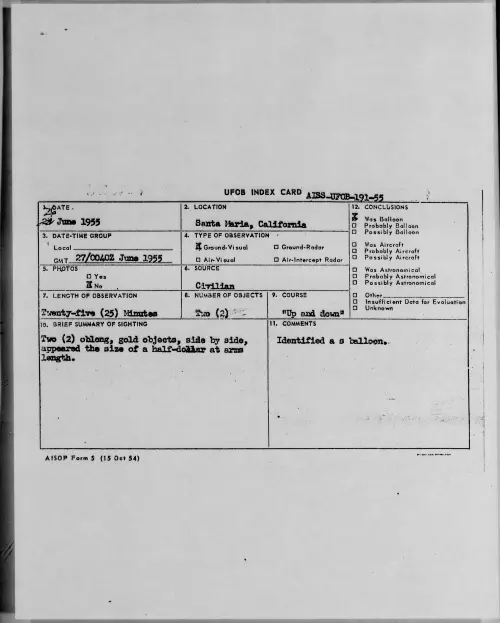 First page of 1955.06 - 6967662 - Santa Maria, California