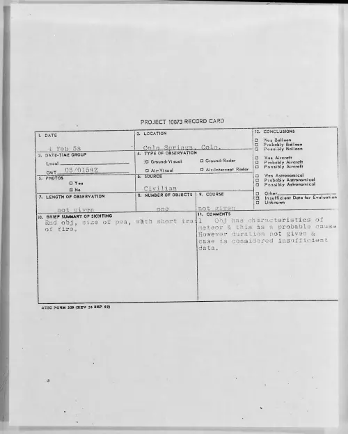 First page of 1958.02 - 6960368 - Colo Springs, Colo