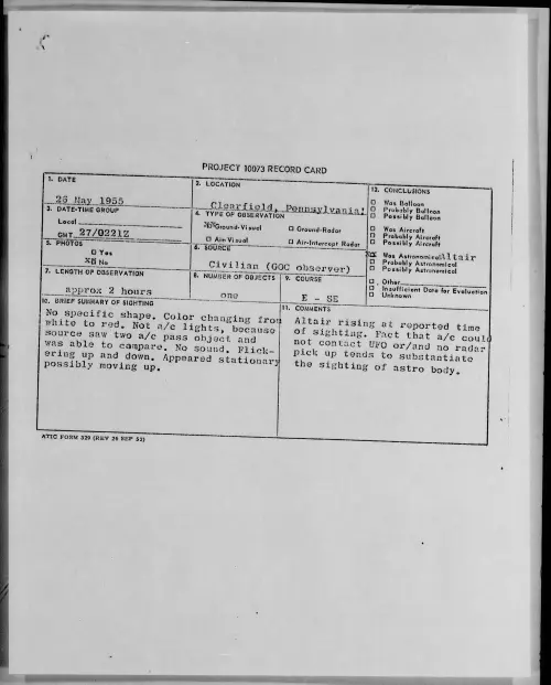 First page of 1955.05 - 6963835 - Clearfield, Pennsylvania