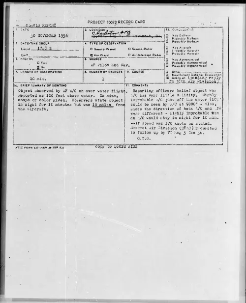 First page of 1956.11 - 6785776 - [ILLEGIBLE]