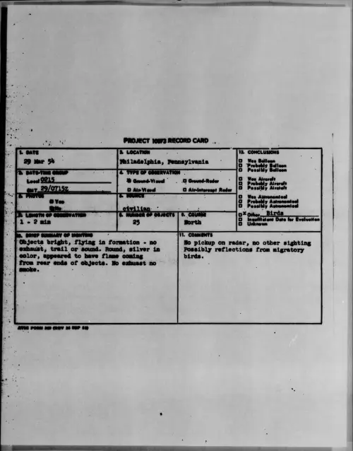 First page of 1954.03 - 6781022 - Philadelphia, Pennsylvania