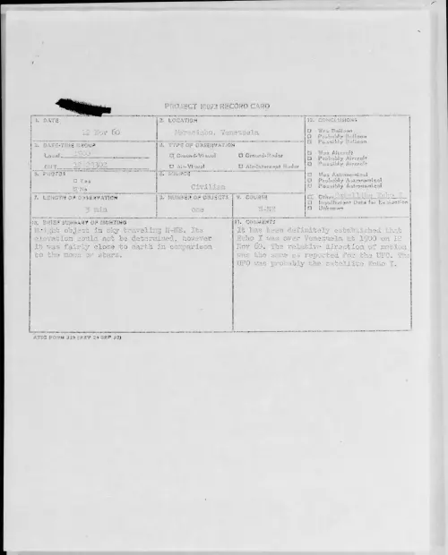 First page of 1960.11 - 8238228 - Maraciabo, Venezuela