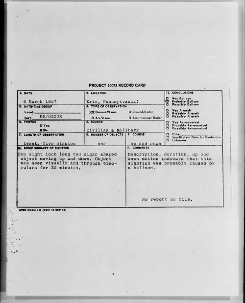First page of 1957.03 - 6787080 - Erie, Pennsylvania