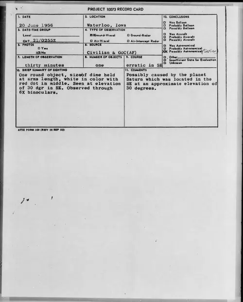 First page of 1956.06 - 6786460 - Waterloo, Iowa