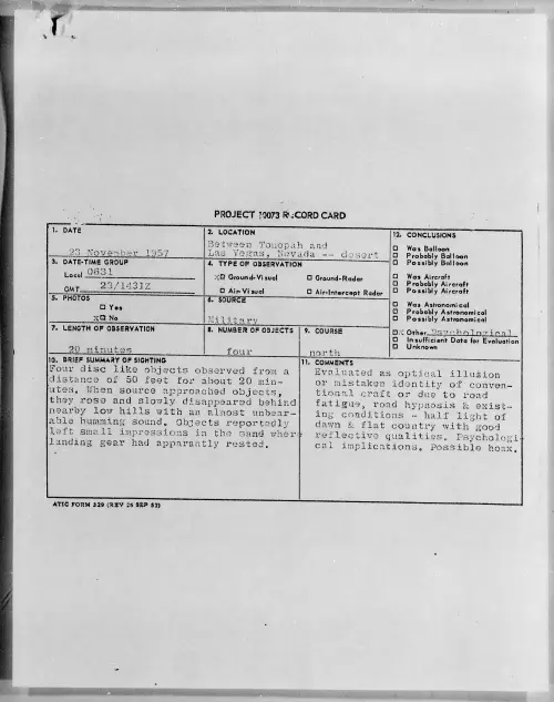 First page of 1957.11 - 6961320 - Between Tonopah And Las Vegas, Nevada -- Desert