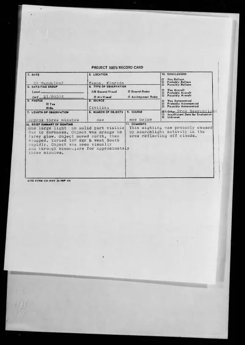 First page of 1957.03 - 6787502 - Tampa, Florida