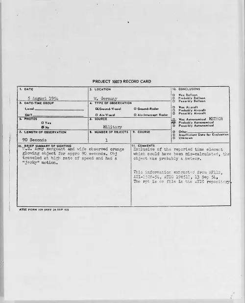 First page of 1954.08 - 8715499 - W. Germany