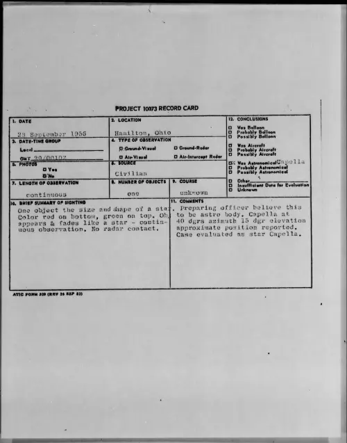 First page of 1956.09 - 7071310 - Hamilton, Ohio