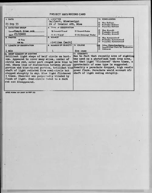 First page of 1955.09 - 7339455 - Gulfport, Mississippi