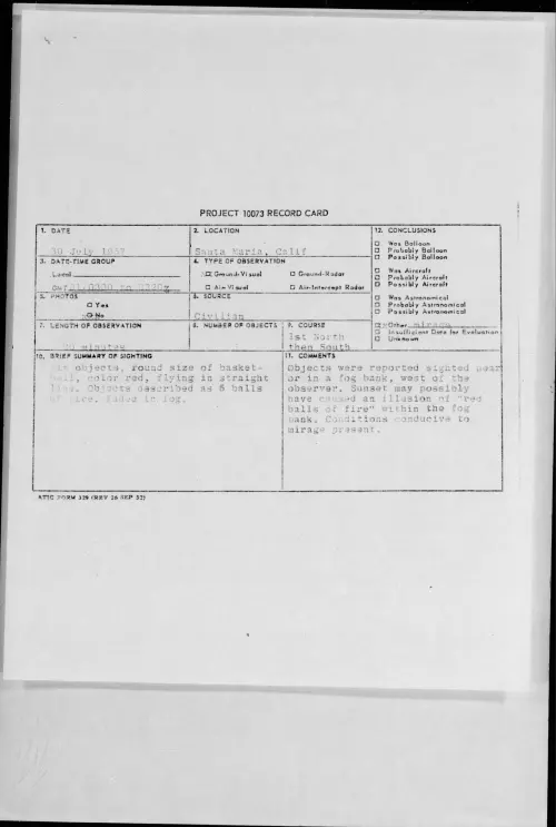 First page of 1957.07 - 6964965 - Santa Maria, Calif