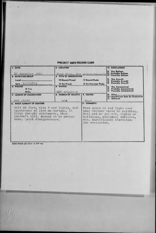 First page of 1957.11 - 6783287 - Wood Glen, New Jersey (Stanhope)