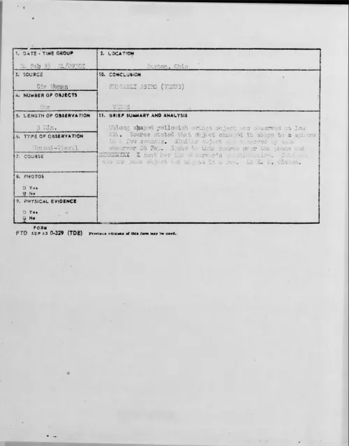 First page of 1953.02 - 9554830 - Dayton, Ohio