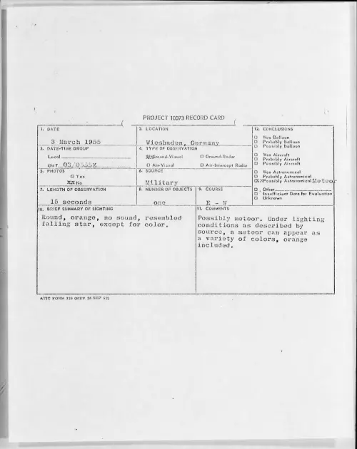 First page of 1955.03 - 6970273 - Wiesbaden, Germany
