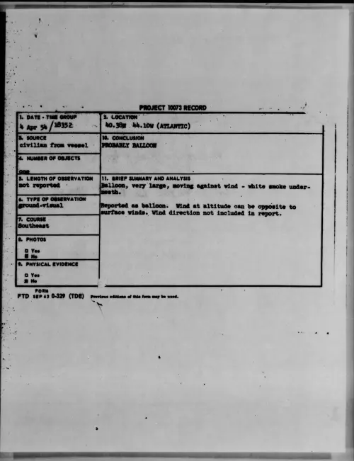 First page of 1954.04 - 6781070 - 40.38N 44.10W (Atlantic)