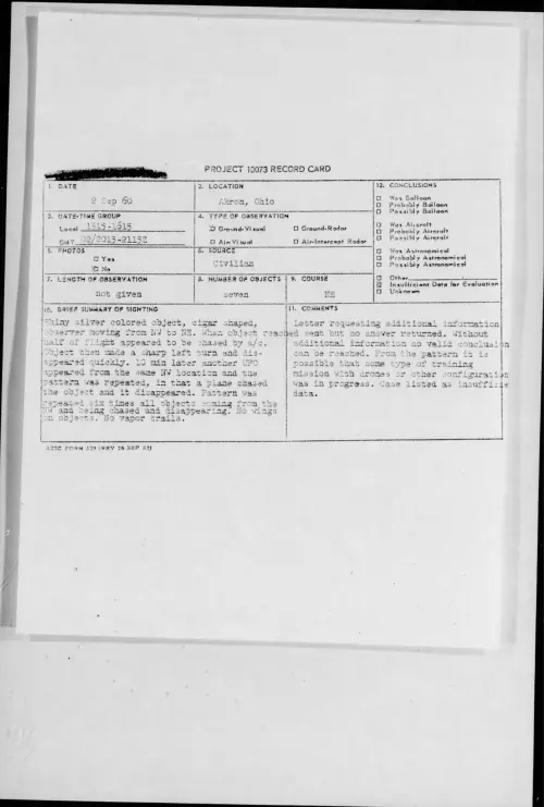 First page of 1960.09 - 8227030 - Akron, Ohio