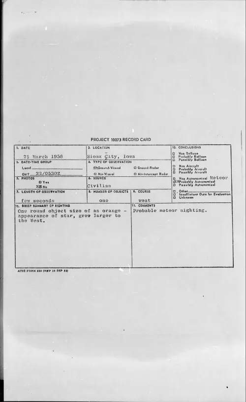 First page of 1956.03 - 6785395 - Sioux City, Iowa