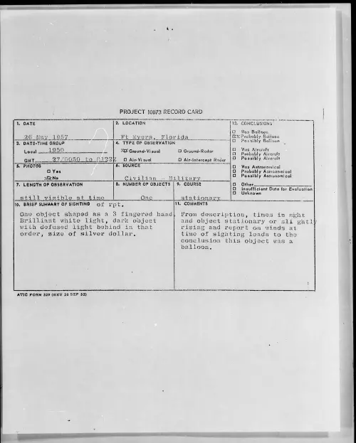 First page of 1957.05 - 6790173 - Ft Myers, Florida