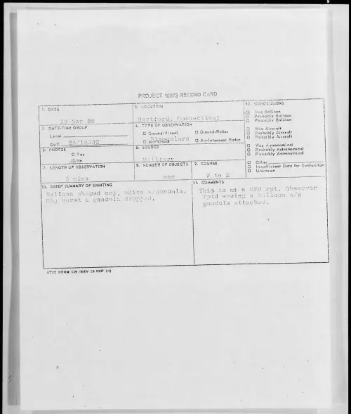 First page of 1958.03 - 6965334 - Hartford, Connecticut