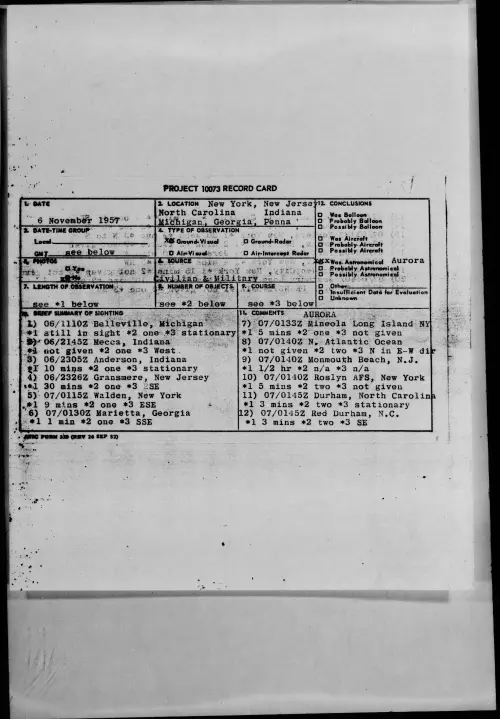 First page of 1957.11 - 7233564 - New York