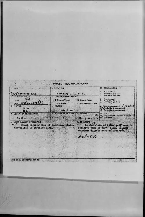 First page of 1957.11 - 7235305 - Westbury L.I., N. Y