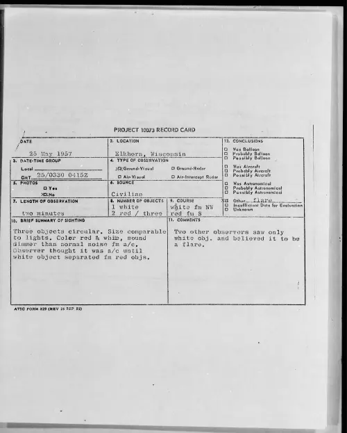 First page of 1957.05 - 6790137 - Elkhorn, Wisconsin