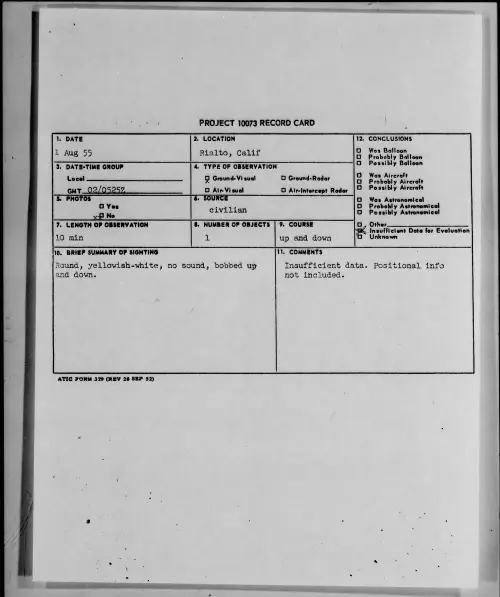 First page of 1955.08 - 6971238 - Rialto, Calif