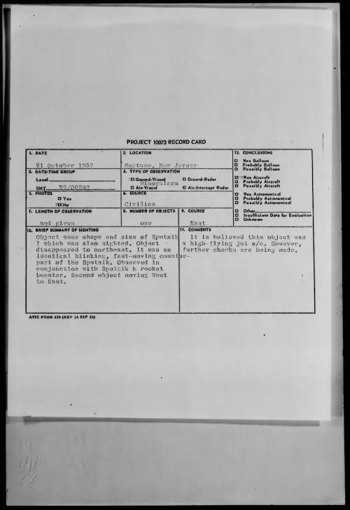 First page of 1957.10 - 6972660 - Neptune, New Jersey