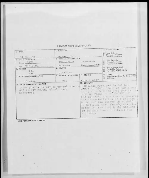First page of 1958.03 - 6964857 - Dayton, Ohio