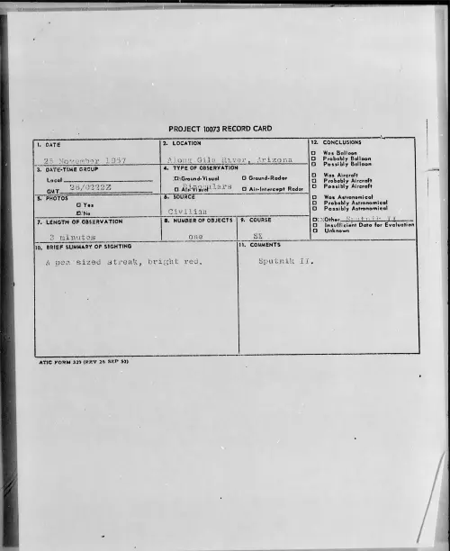 First page of 1957.11 - 6962743 - Along Gila River, Arizona