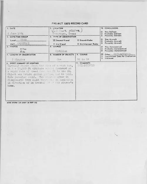 First page of 1954.06 - 8713512 - Texarkana, Texas