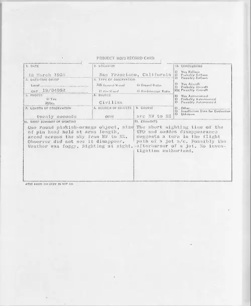 First page of 1955.03 - 6971325 - San Francisco, California