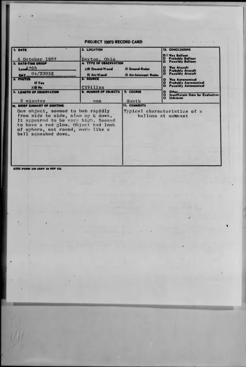 First page of 1957.10 - 6970296 - Dayton, Ohio