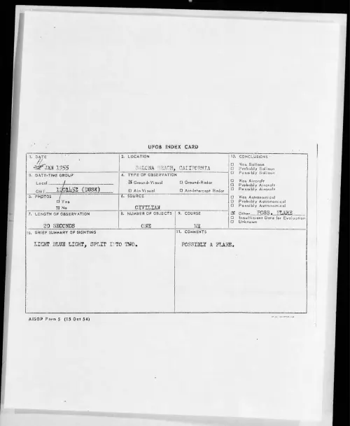 First page of 1955.01 - 6965655 - SALONA BEACH, CALIFORNIA