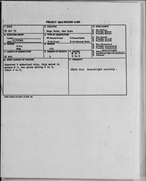 First page of 1955.07 - 6970863 - Rego Park, New York